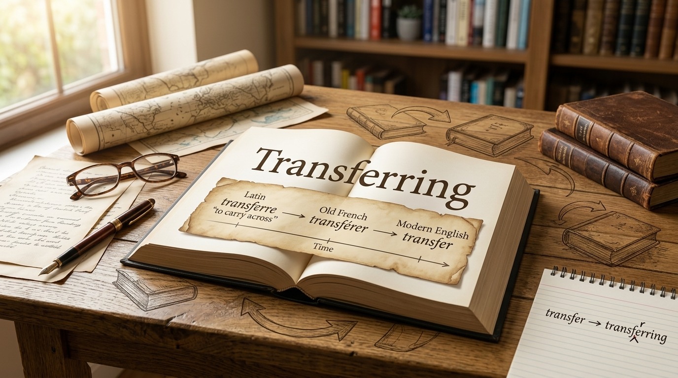 transferring or transfering