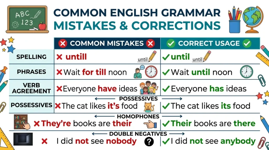 Common Mistakes with Until or Till
