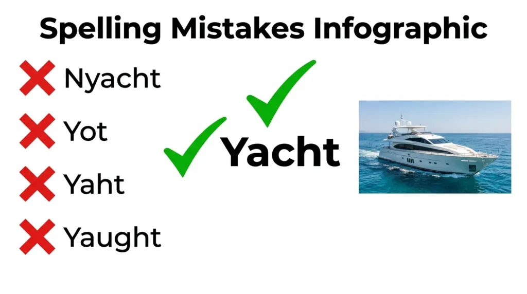 Common Mistakes with Yacht or Nyacht