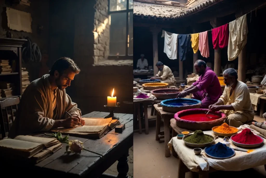 The Origin / Background of Dying or Dyeing