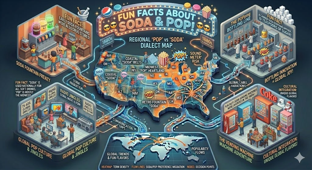 fun facts about soda and pop
