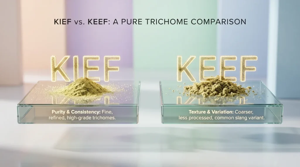 Kief or Keef Explained: Key Differences