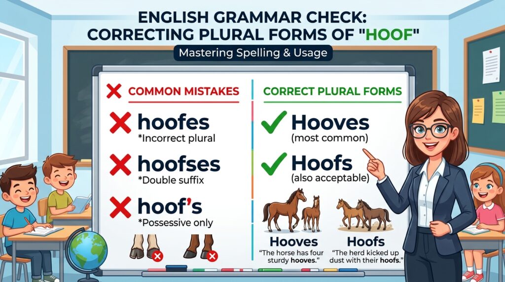 Common Mistakes with Hoofs or Hooves