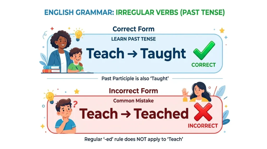 Teached or Taught: Quick Answer