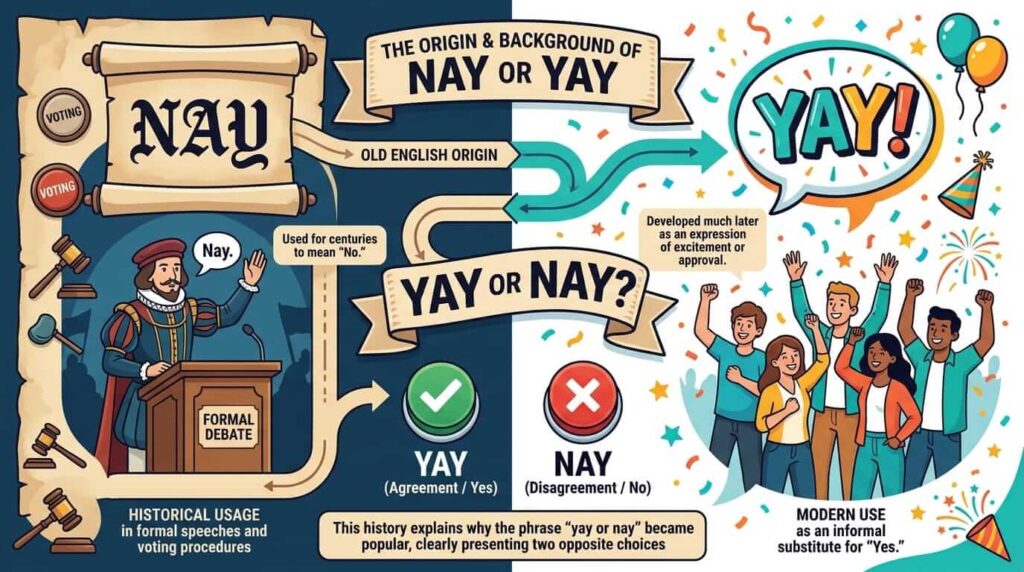 The Origin ; Background of Nay or Yay
