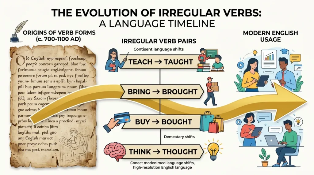 The Origin / Background of Teached or Taught