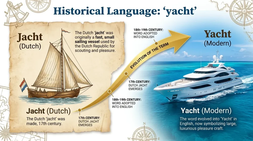 The Origin / Background of Yacht or Nyacht