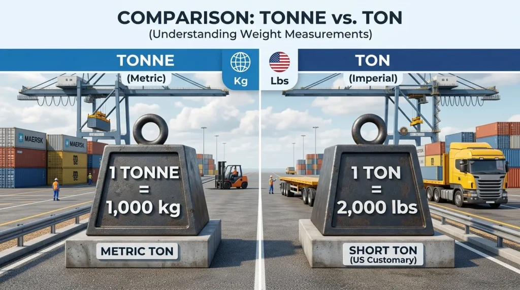 Tonnes or Tons Explained: Key Differences