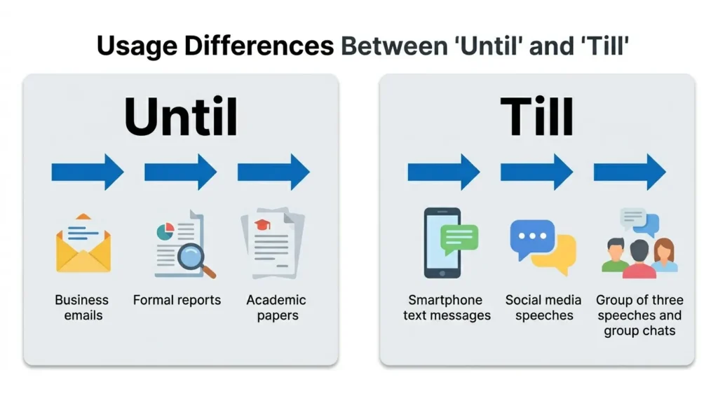 Until or Till Explained: Key Differences