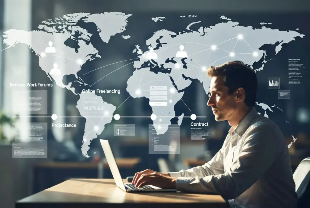The Origin / Background of Upwork or Fiverr