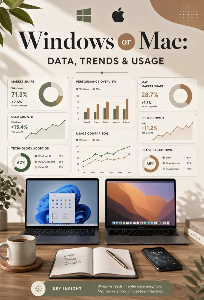 windows or mac data comparison