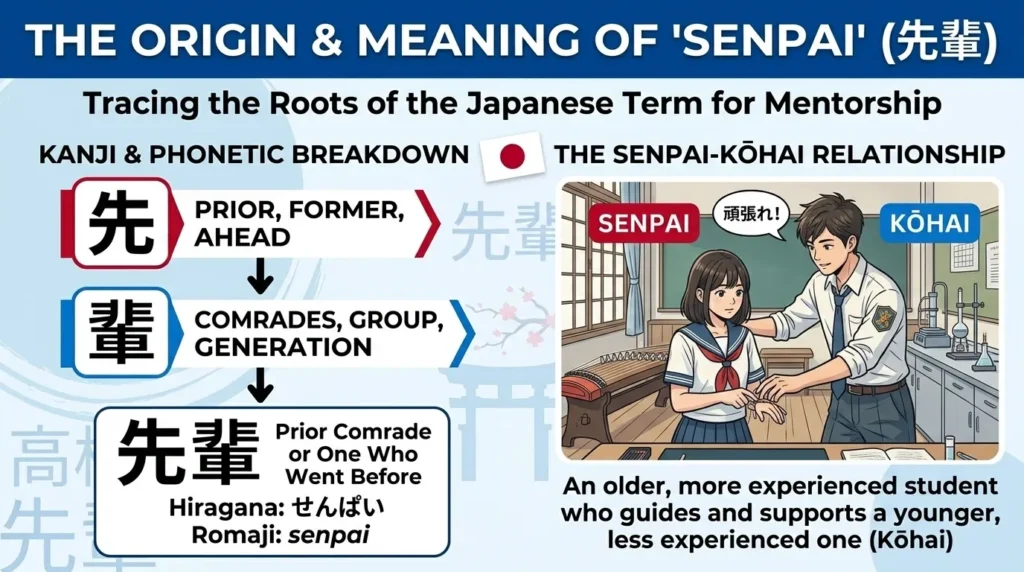 The Origin of Sempai or Senpai