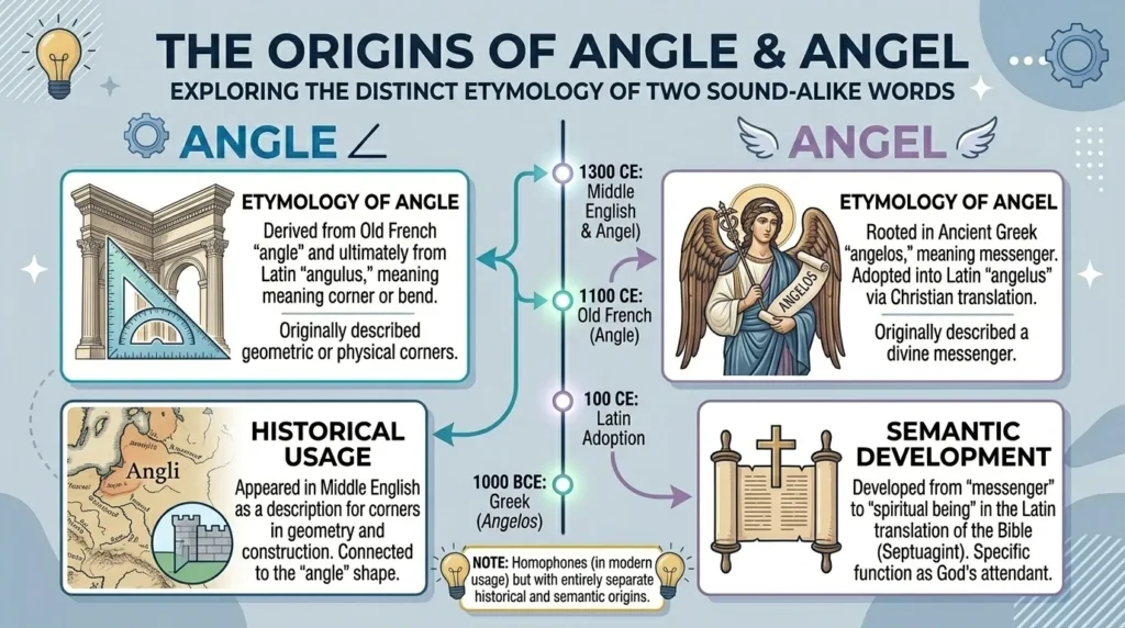 The Origin of Angle or Angel