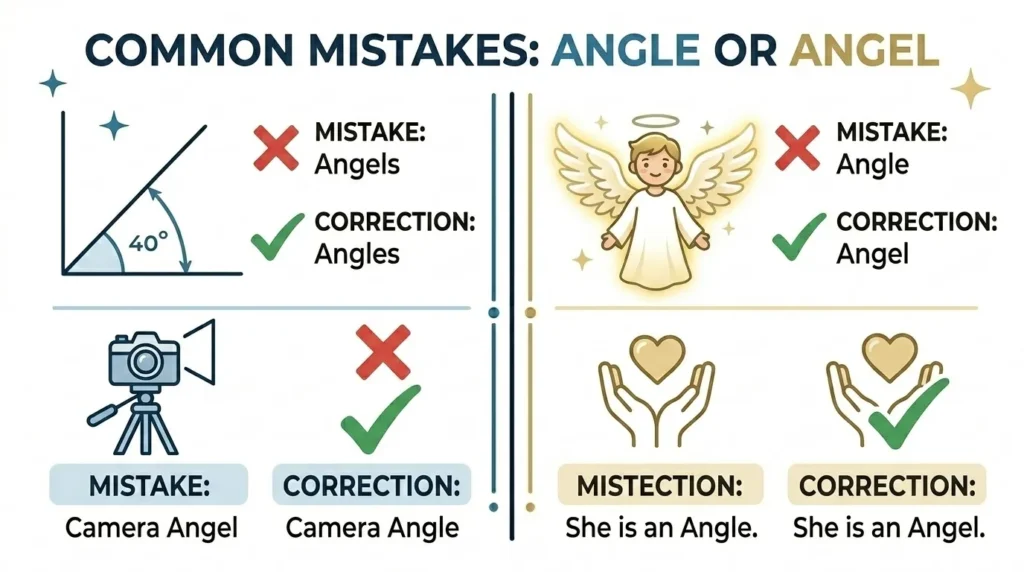 Common Mistakes with Angle or Angel