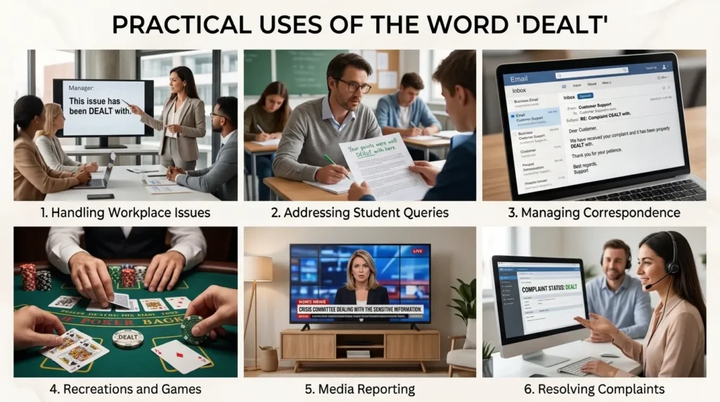 Dealt or Delt in Everyday Examples