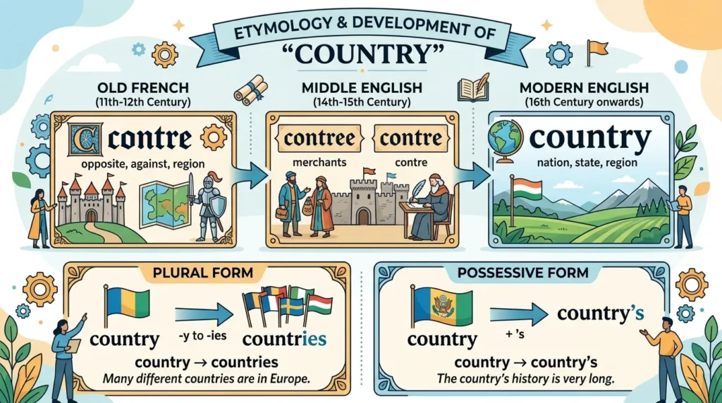 The Origin of Countries or Country’s