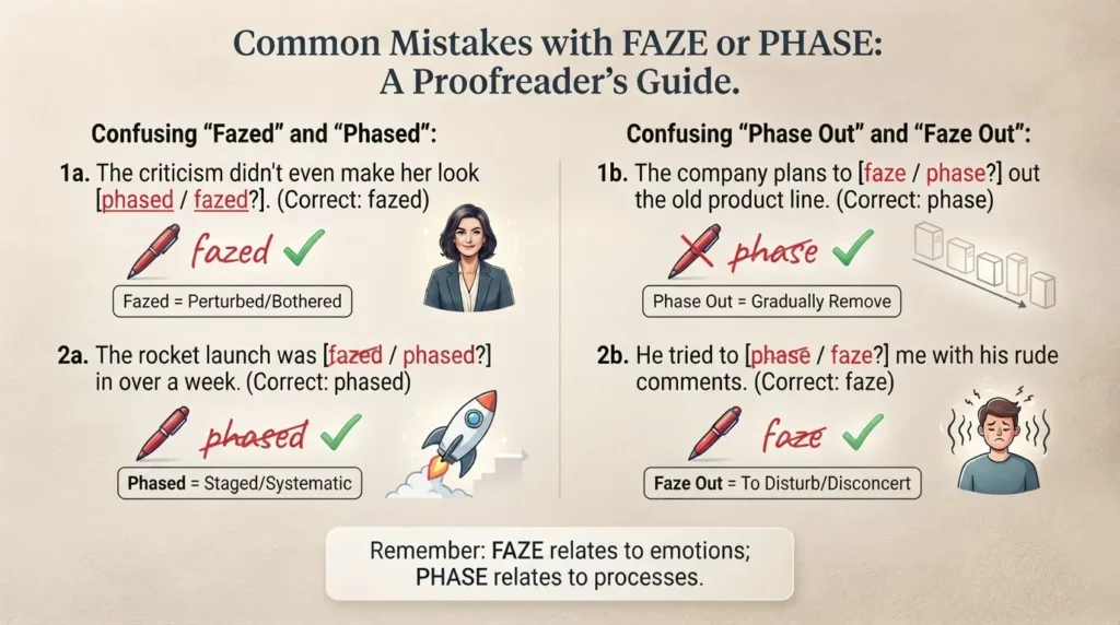 Common Mistakes with Faze or Phase