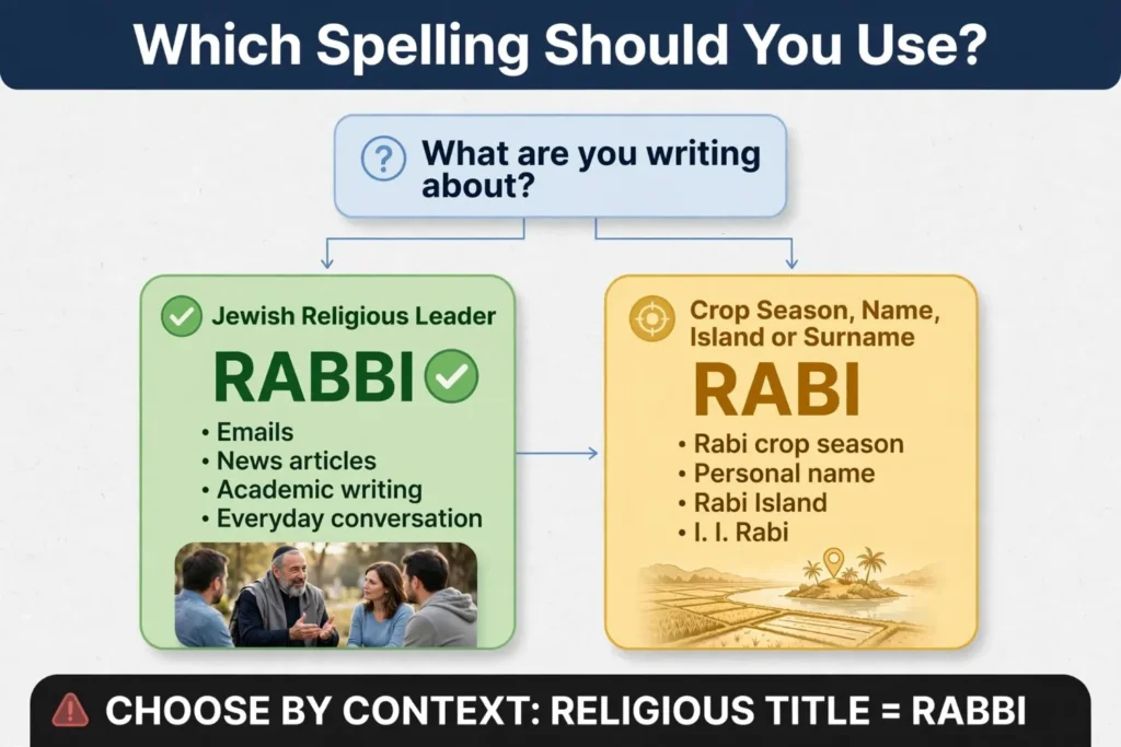 Which Spelling Should You Use?