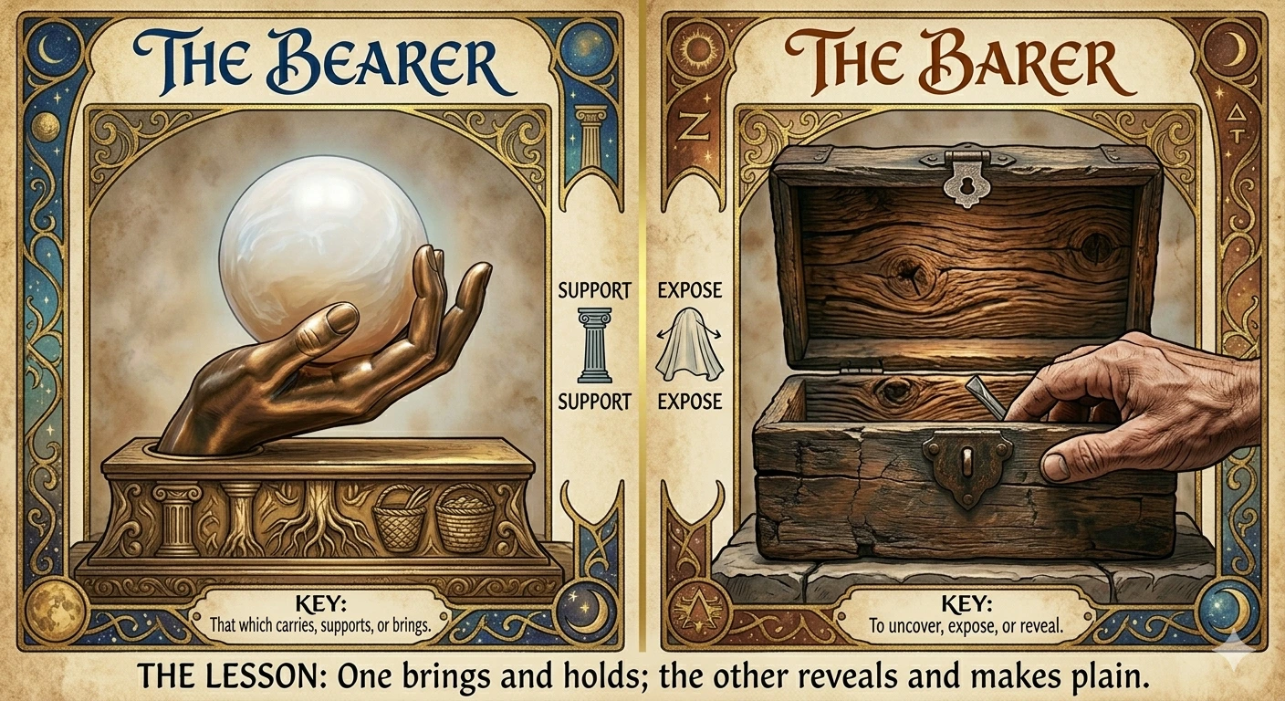 Bearer or Barer