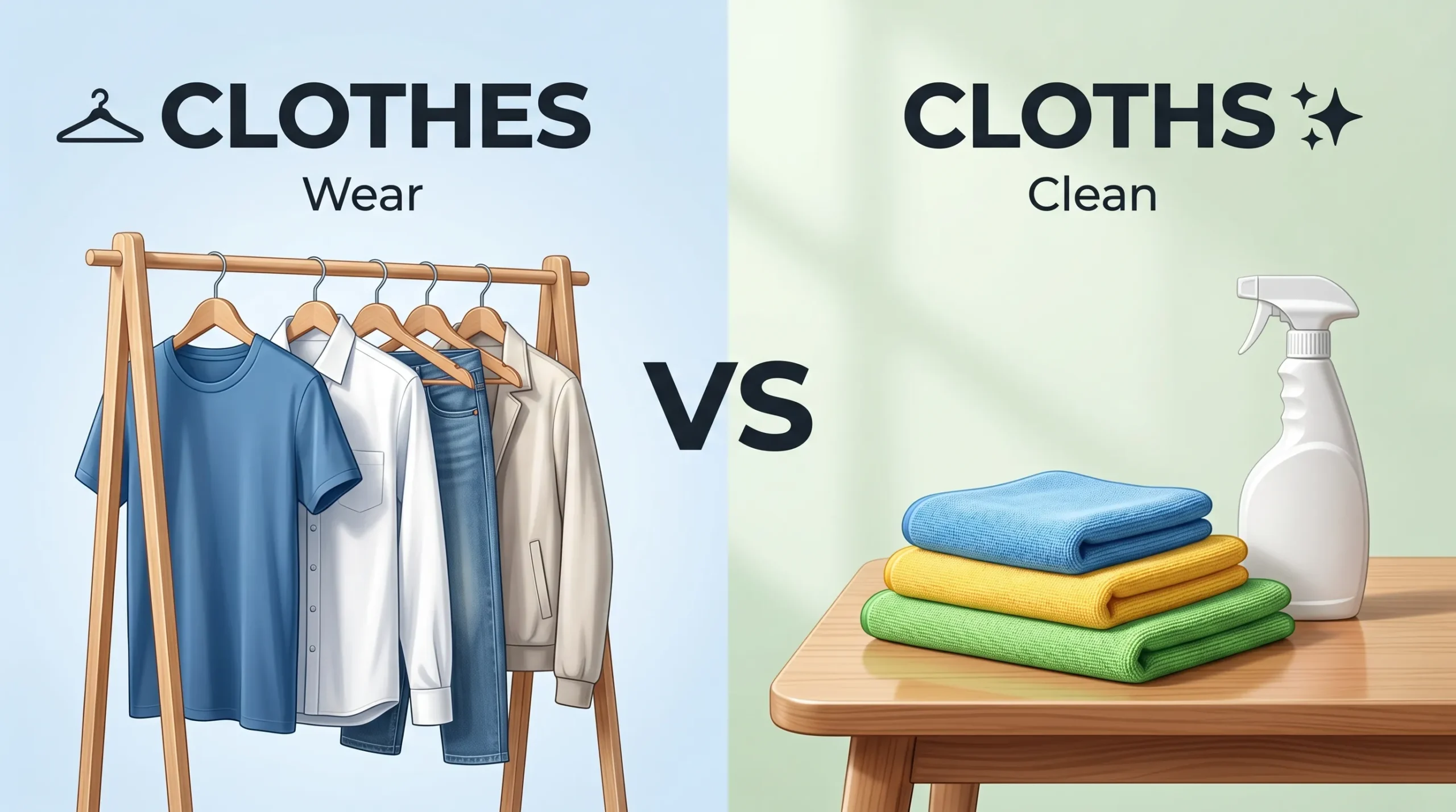 clothes or cloths