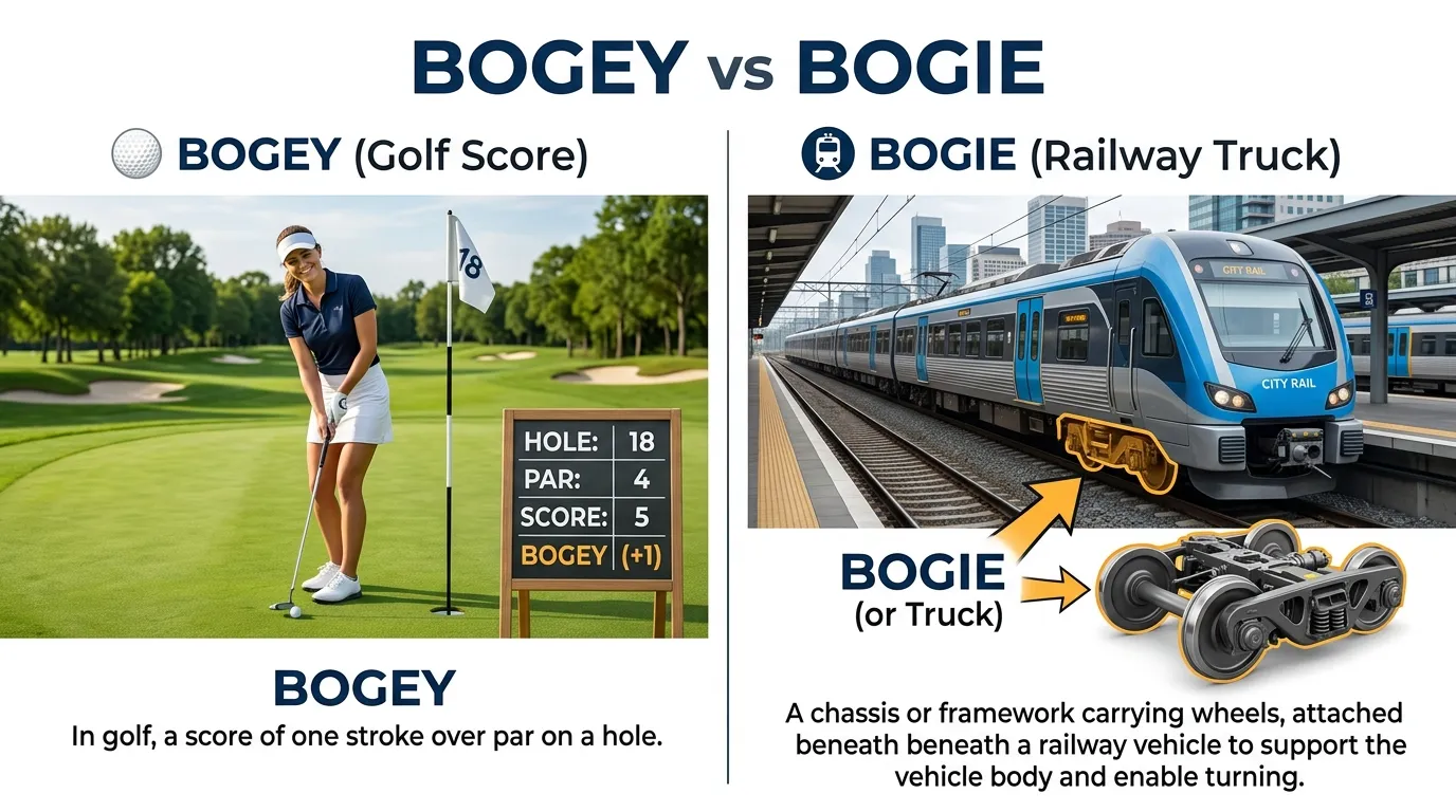 Bogey or Bogie