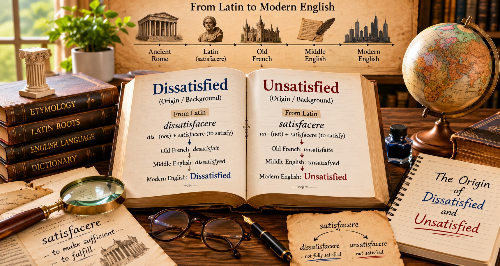 dissatisfied or unsatisfied