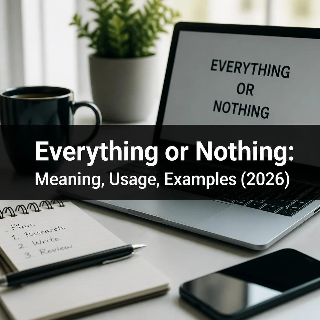 Everything or Nothing