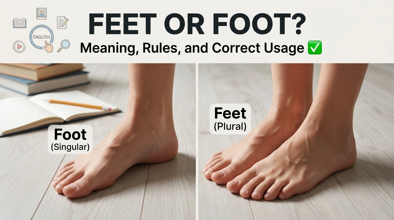 Feet or Foot: