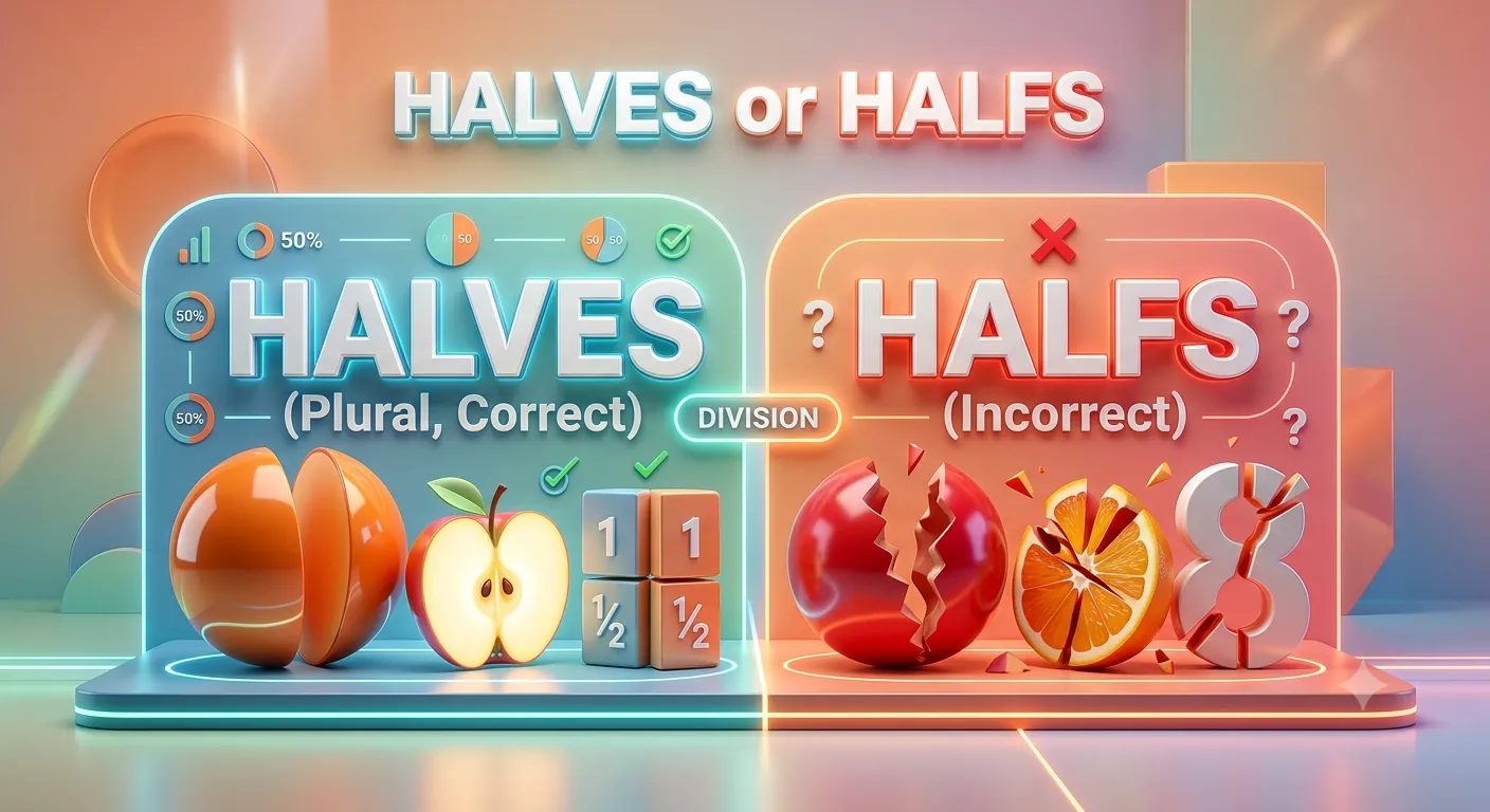Halfs or Halves