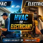 hvac or electrician