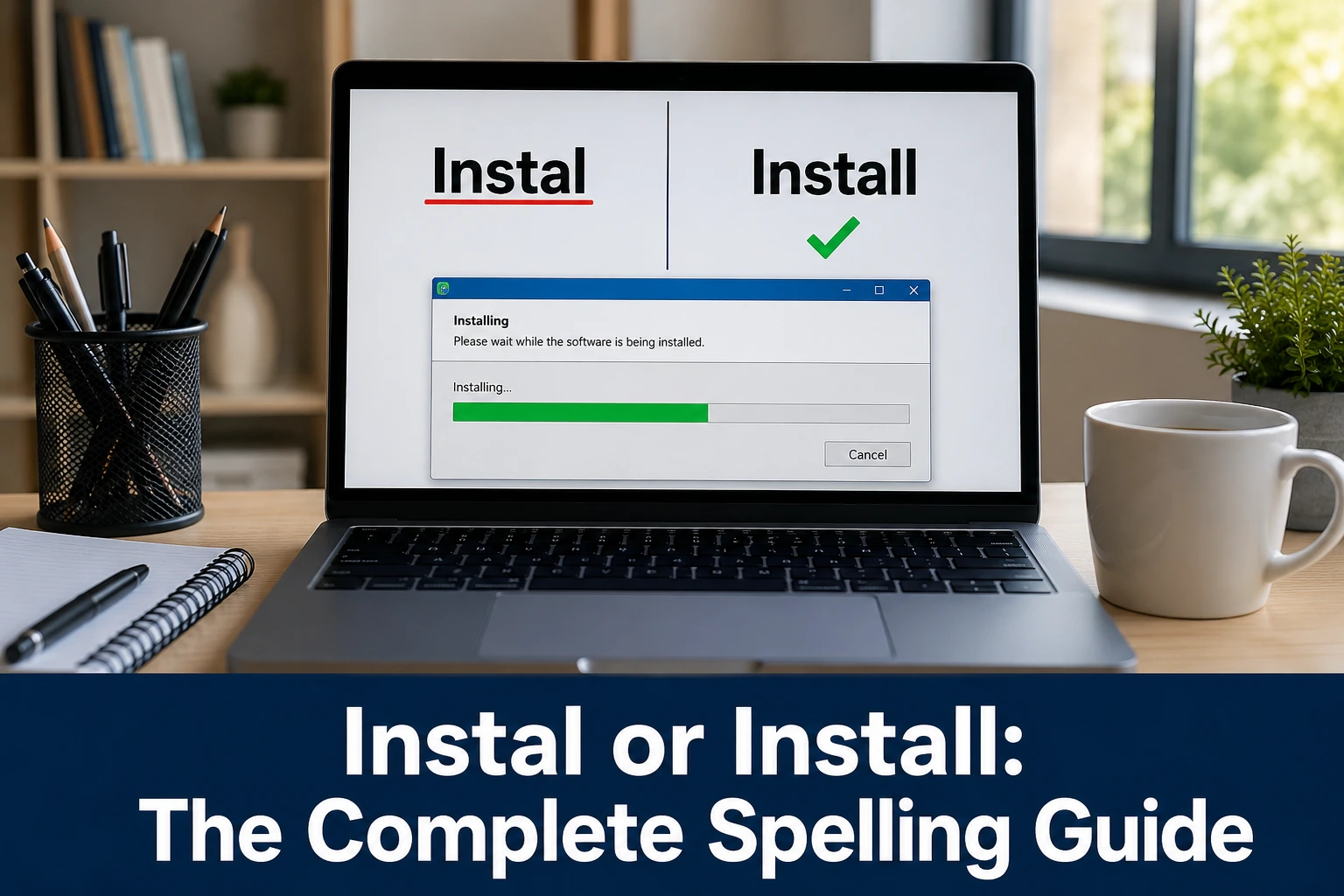 instal or install