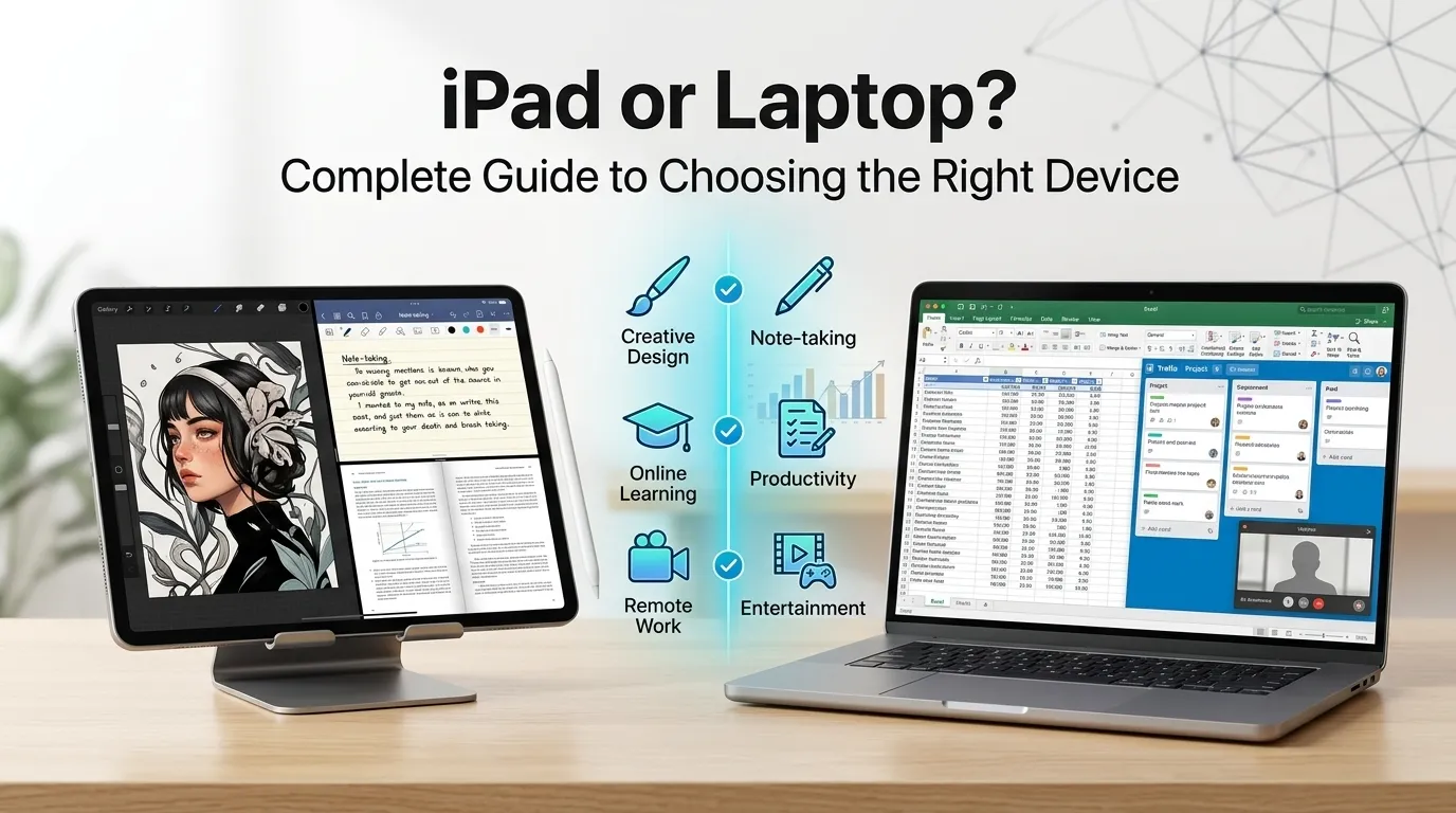 iPad or Laptop