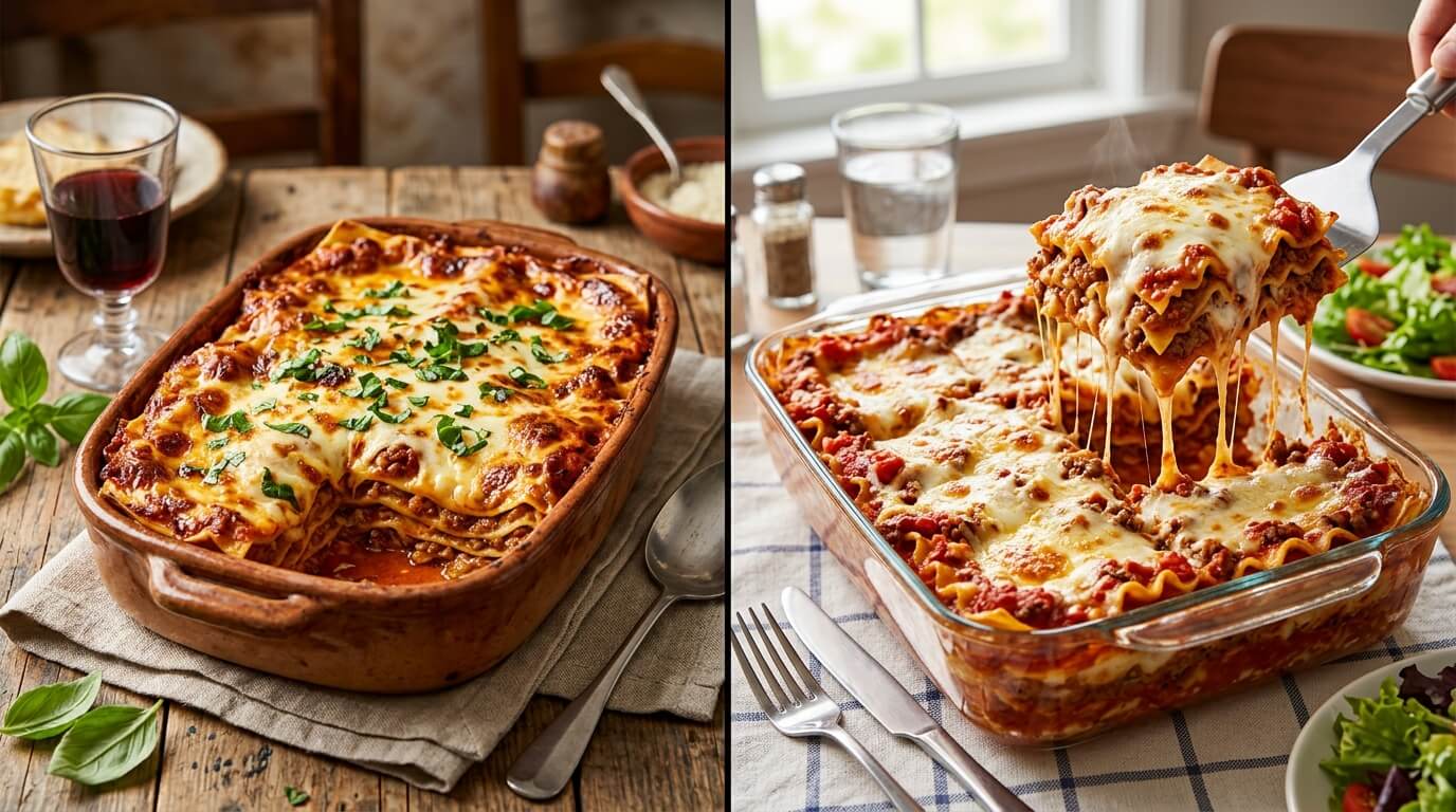 Lasagne or Lasagna
