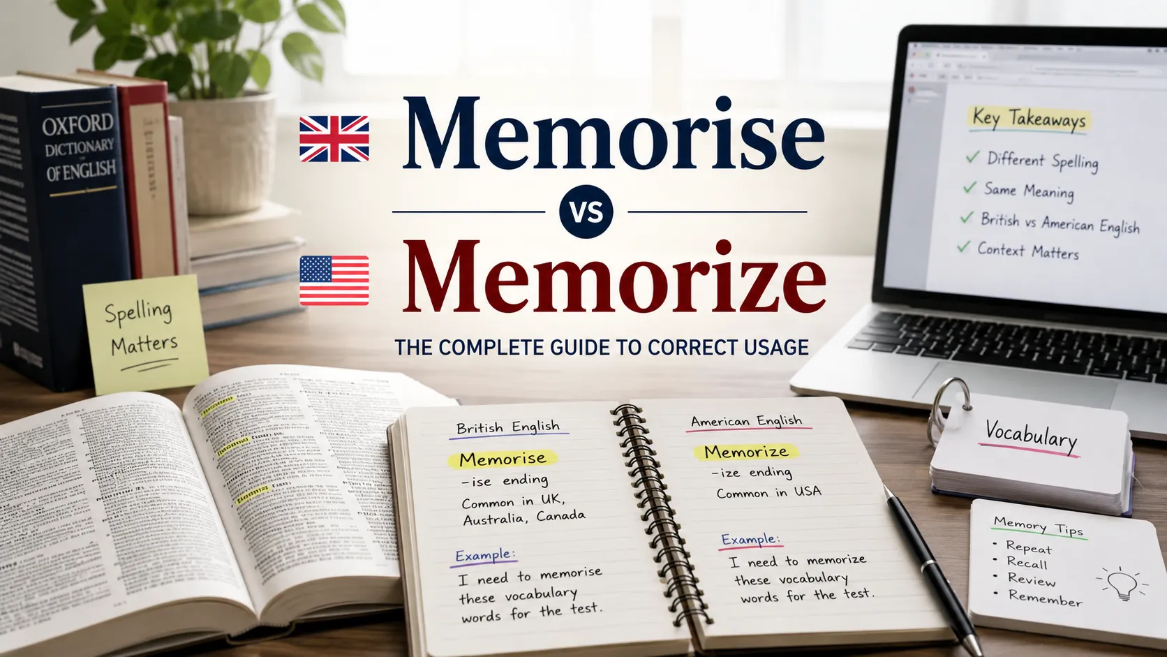 Memorise or Memorize