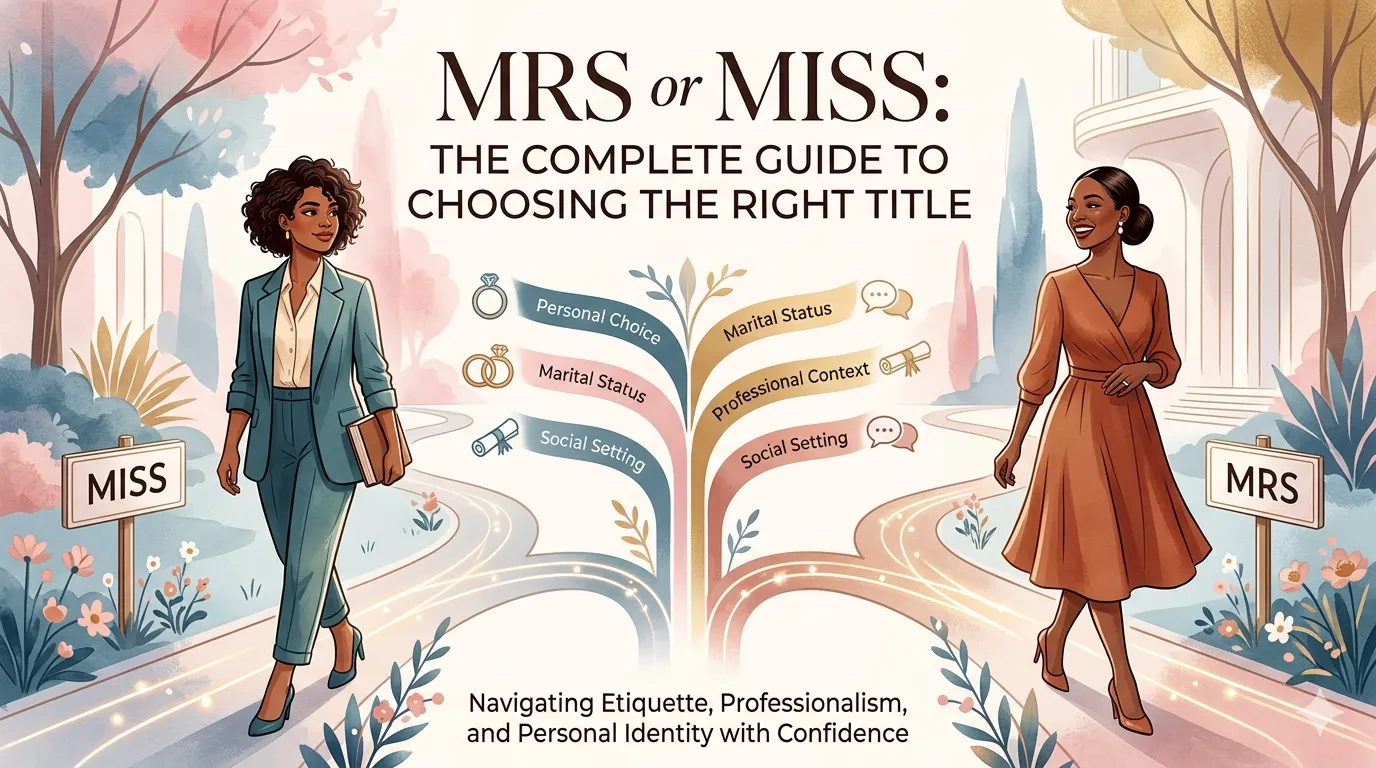 Mrs or Miss