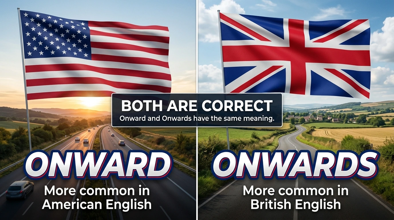 Onward or Onwards
