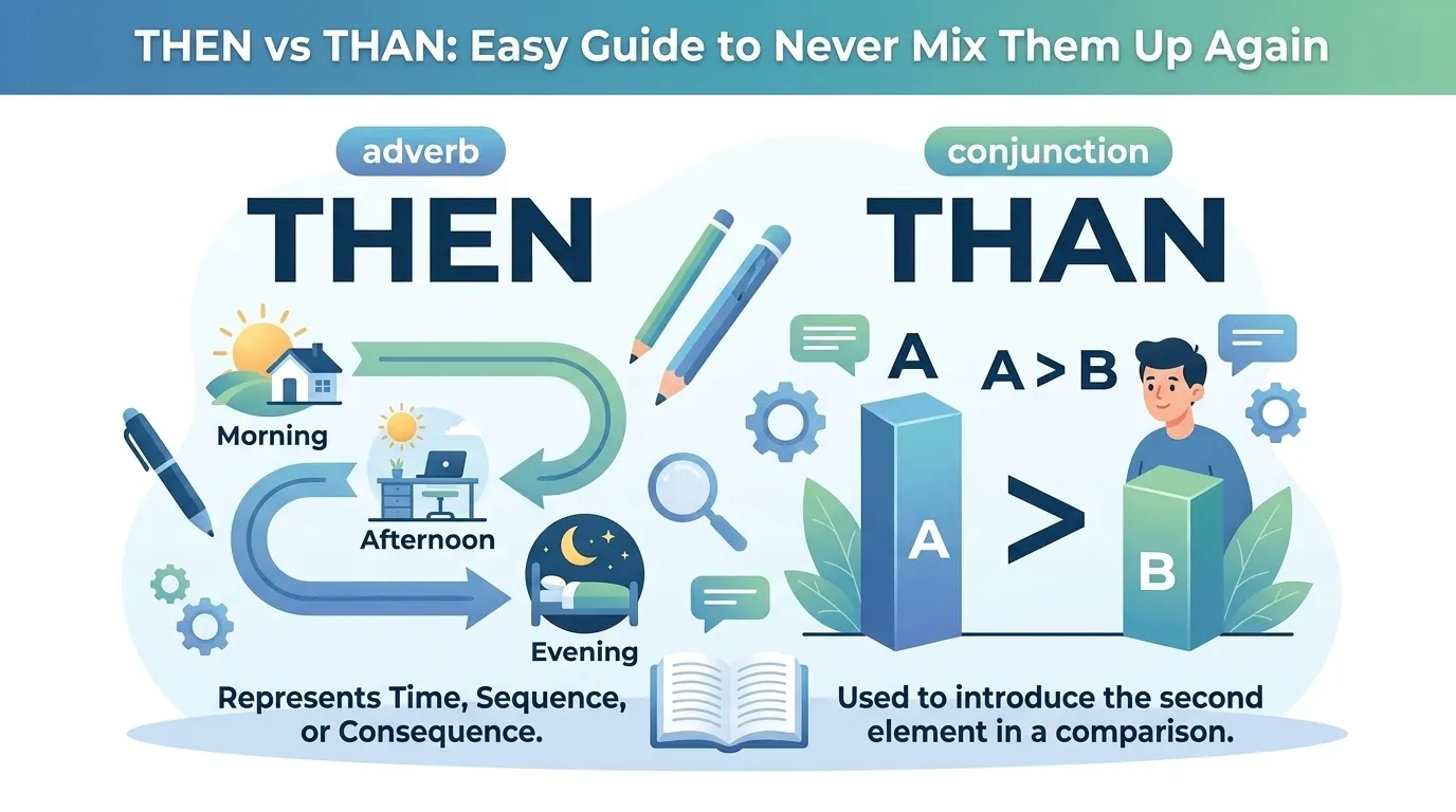 Then vs Than