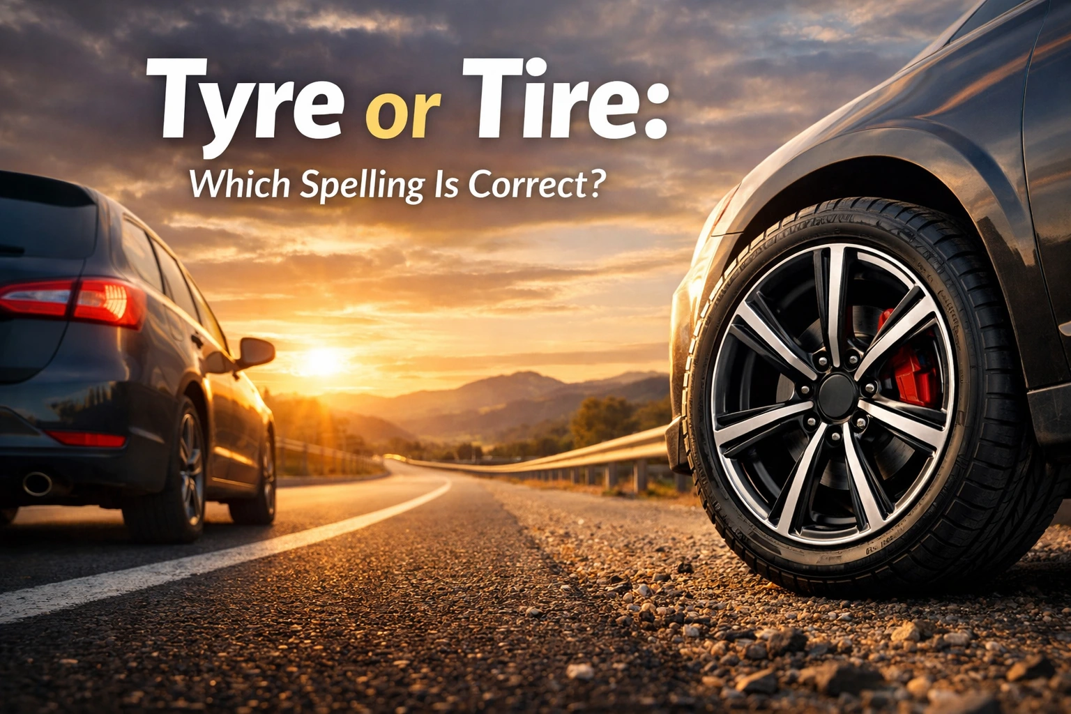 Tyre or Tire