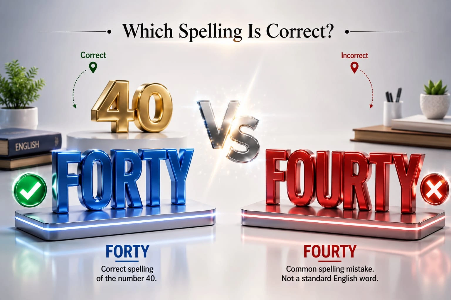 forty or fourty