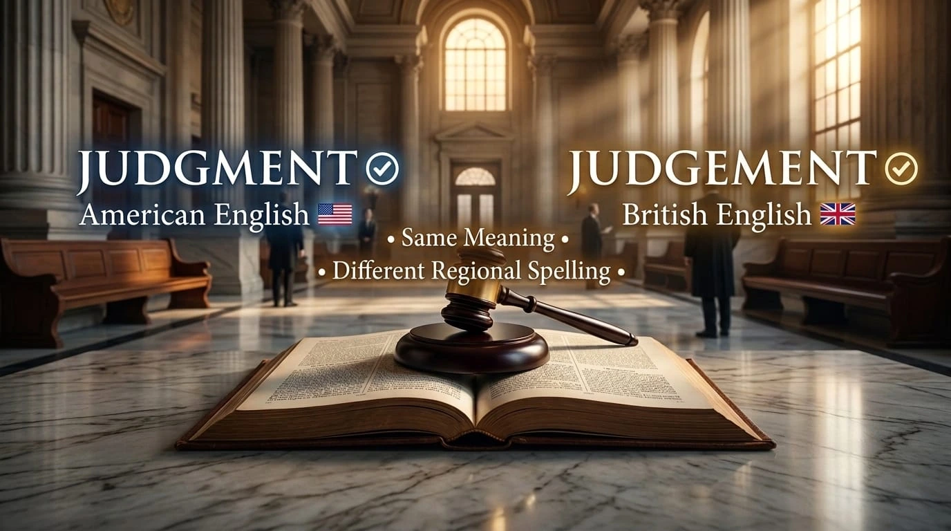 Judgment or Judgement