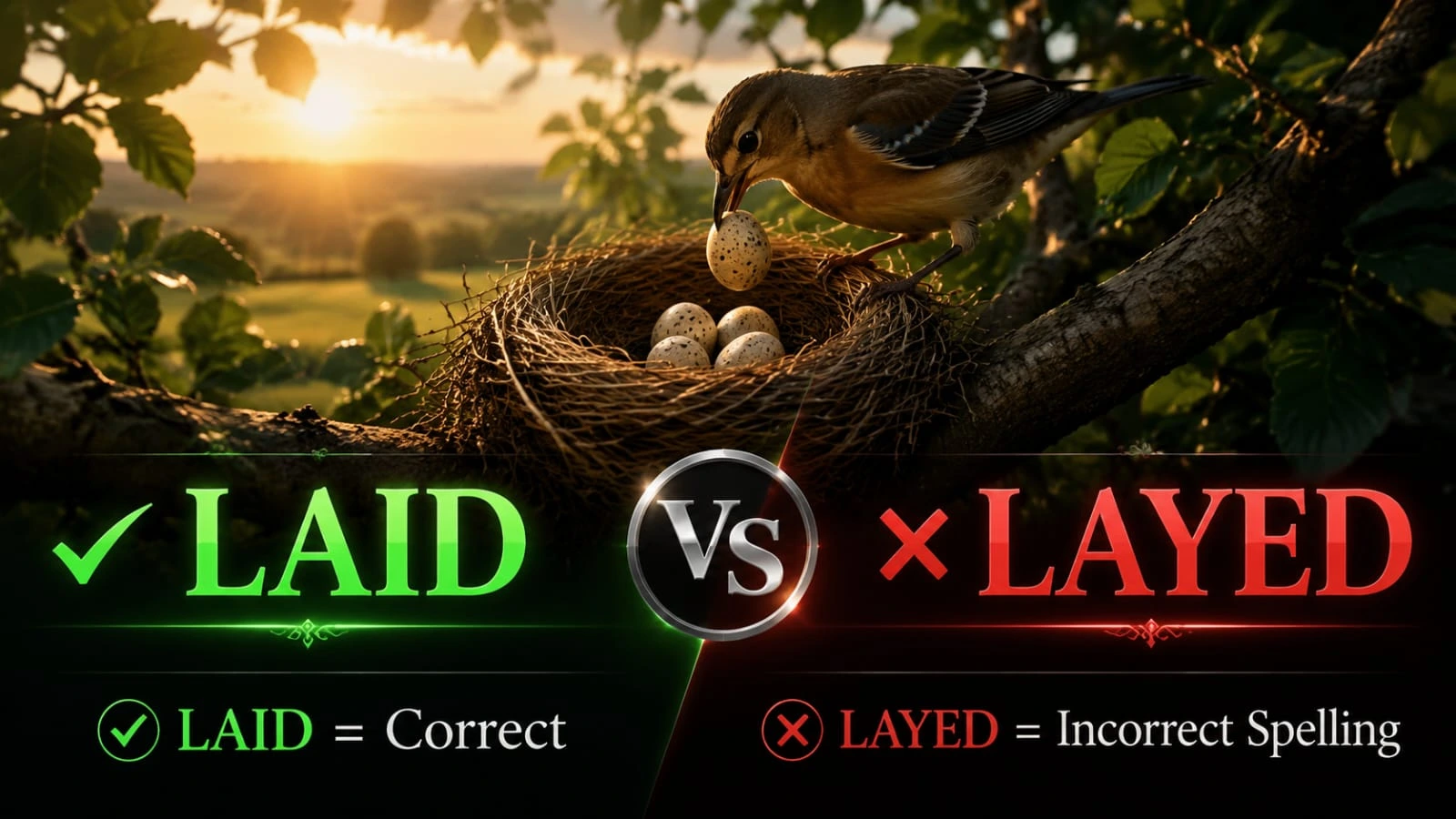 Layed or Laid