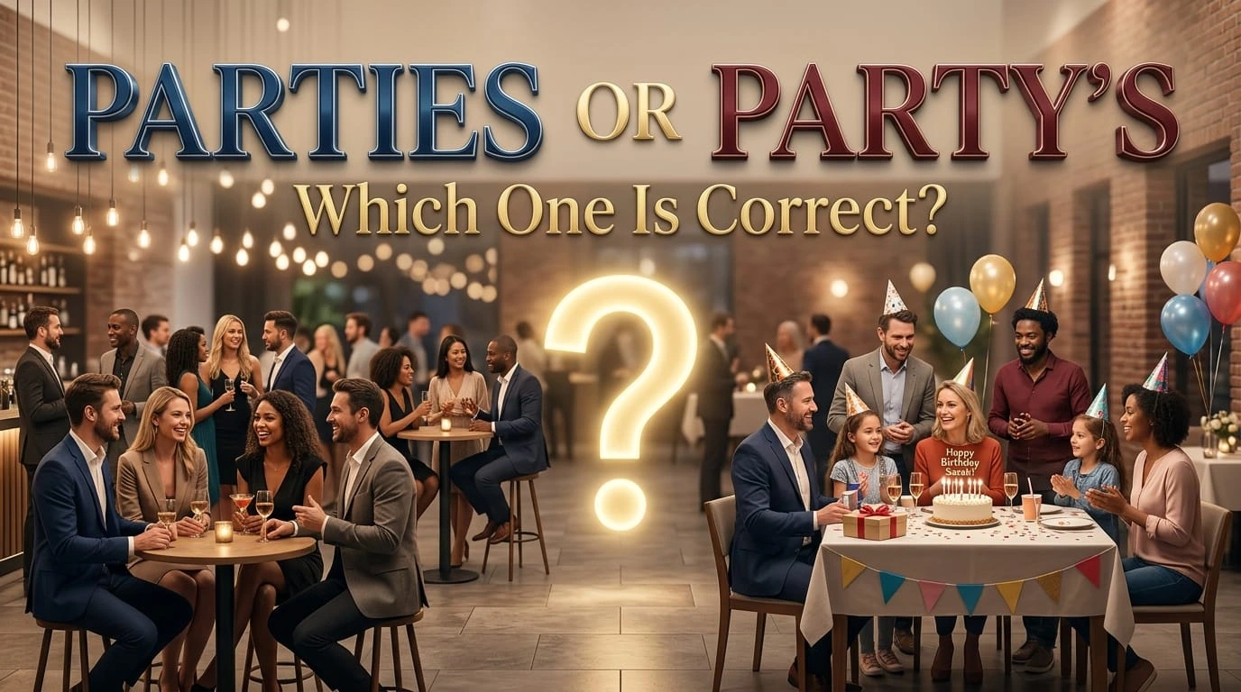 parties or party's