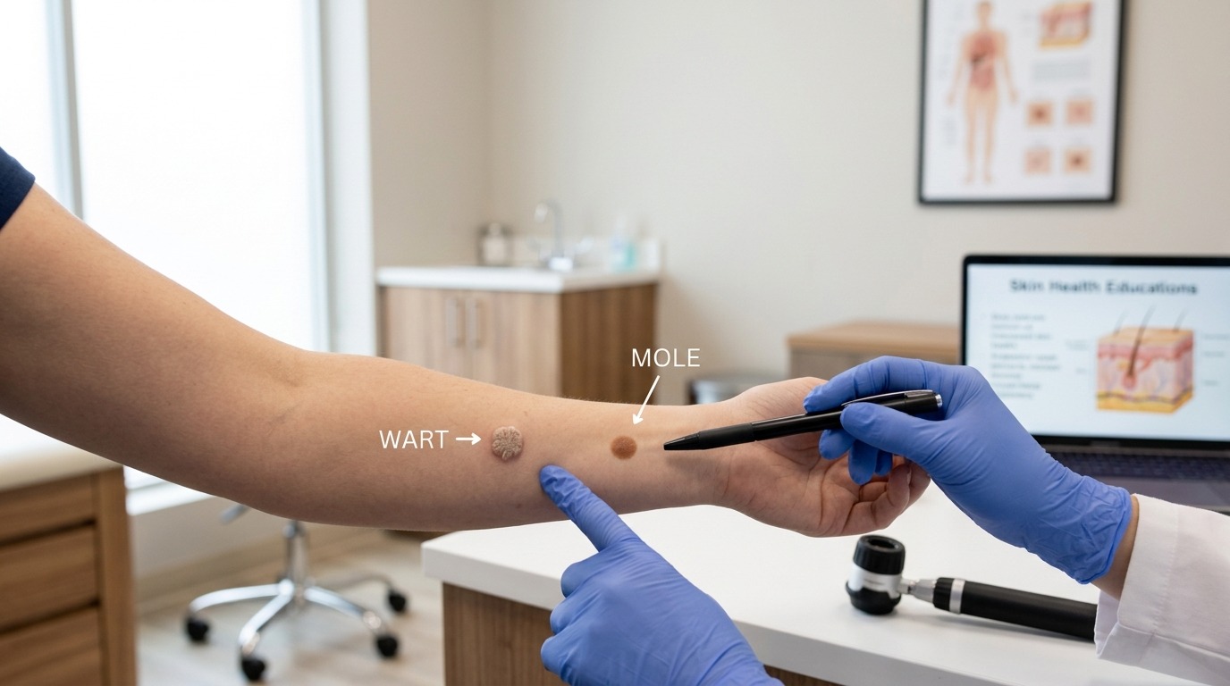 wart or mole