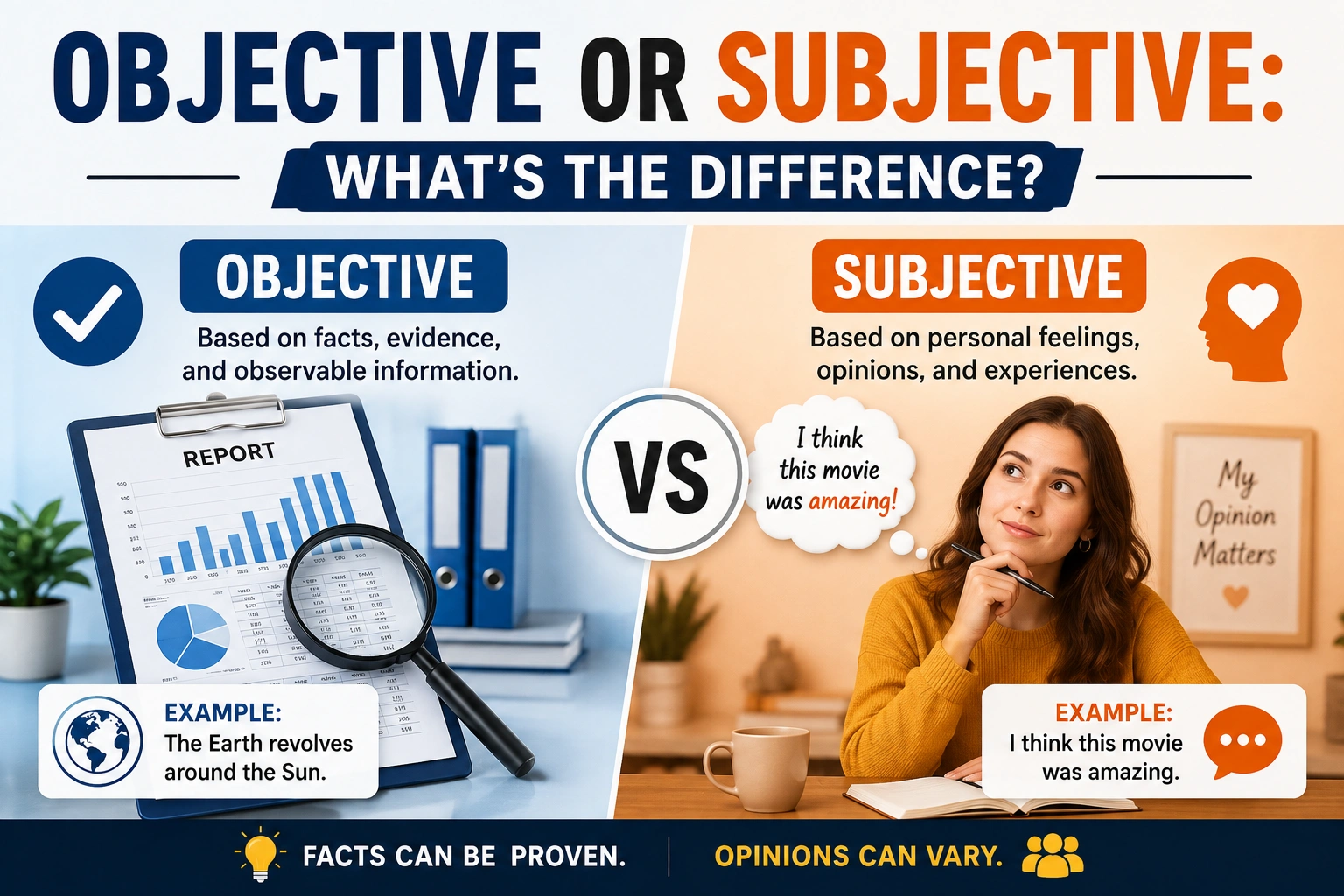 Objective or Subjective: What’s the Difference?