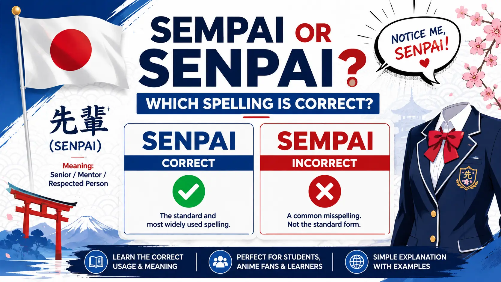 Sempai or Senpai? Which Spelling Is Correct?