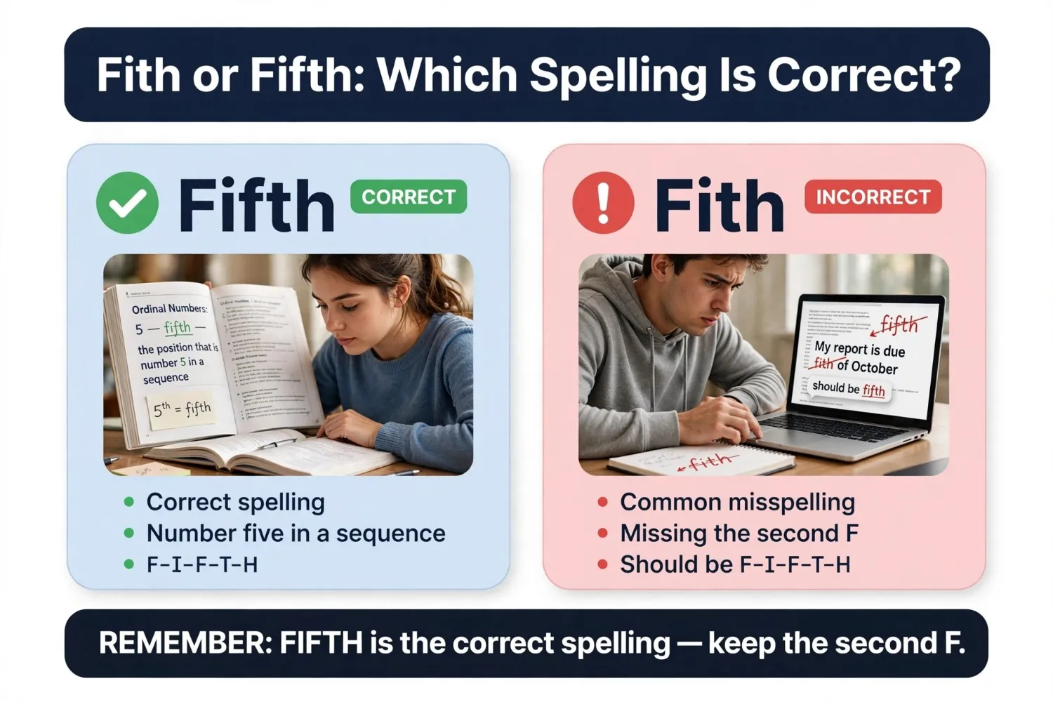 Fith or Fifth