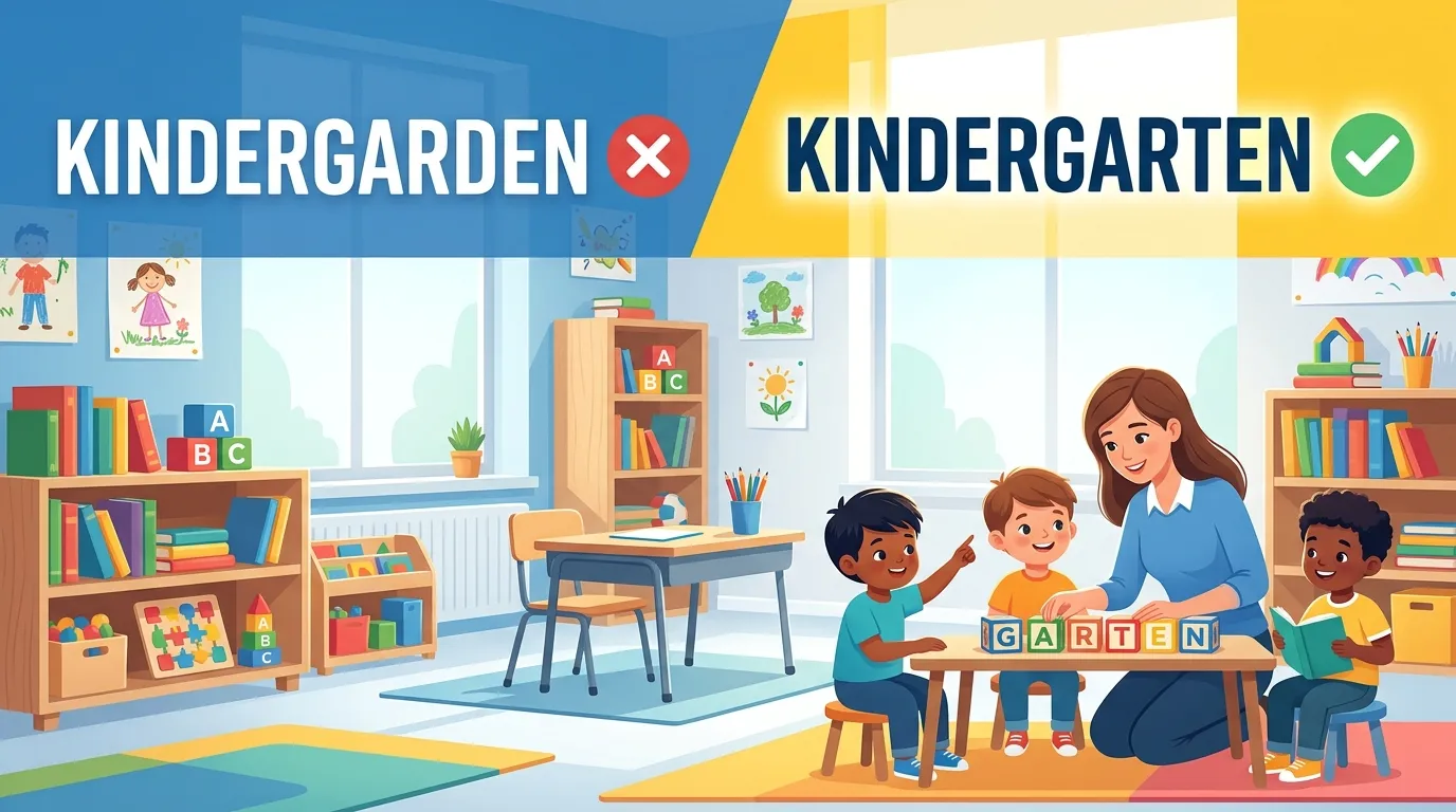 Kindergarden or Kindergarten
