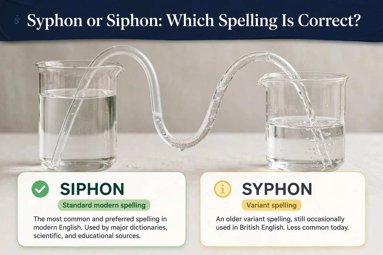Syphon or Siphon