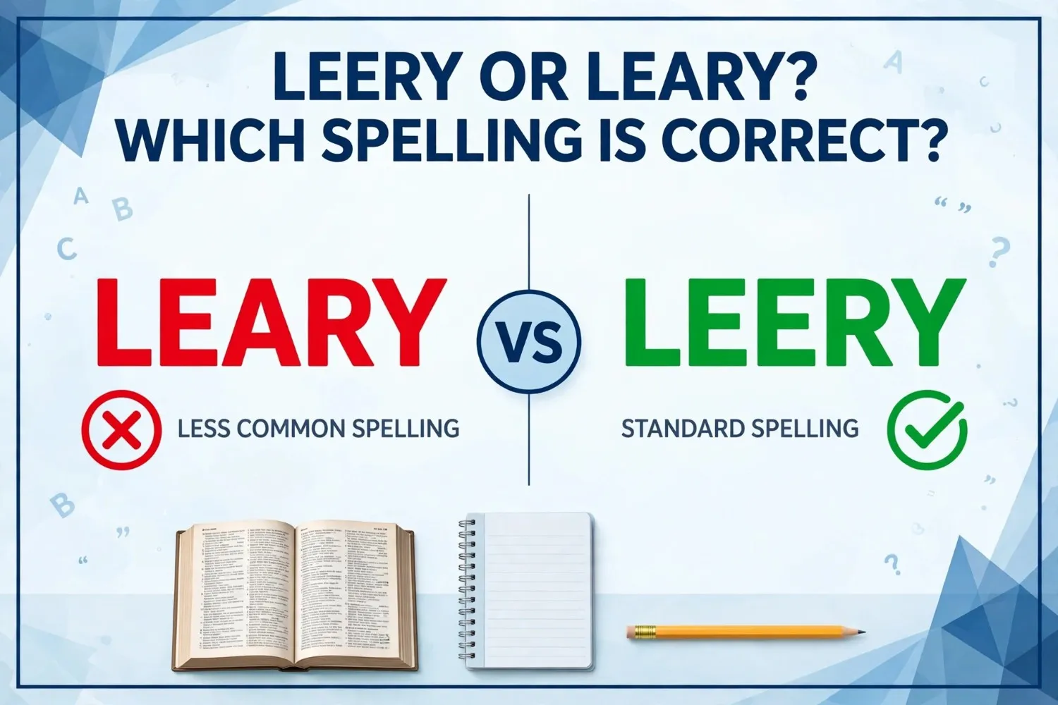 Leery or Leary